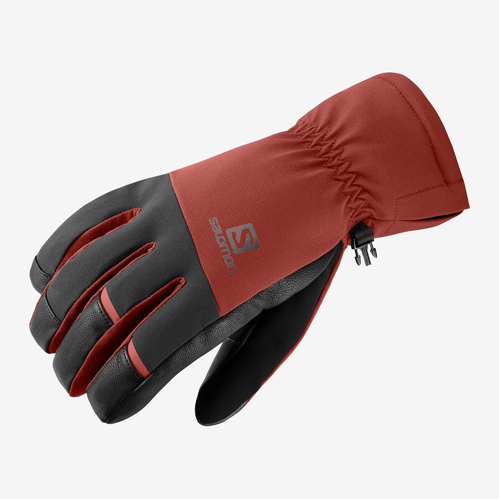 Salomon Israel PROPELLER DRY M - Mens Gloves - Red (BPDT-42508)